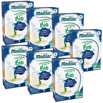 MODILAC Moja kaszka BIO Spokojny sen 4m 7x250g