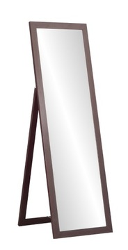 DUŻE lustro STOJĄCE rama PREMIUM 180x50 WENGE