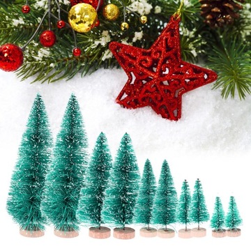 DEKORACJE ŚWIĄTECZNE MINIATUROWA CHOINKA