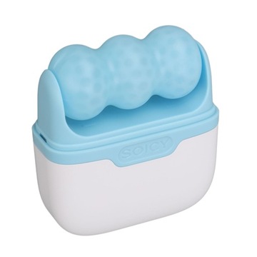 ОХЛАЖДАЮЩИЙ РОЛИКОВЫЙ МАССАЖЕР ДЛЯ ТЕЛА И ЛИЦА ЛЕДЯНОЙ ГЕЛЕВОЙ ВСТАВКОЙ