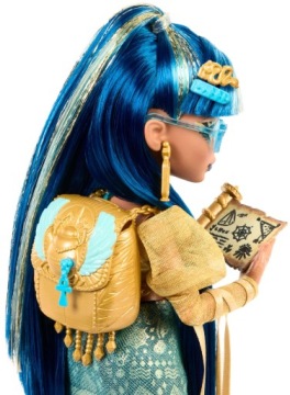 MONSTER HIGH CLEO DE NILE КУКЛА 30 СМ + АКСЕССУАРЫ КОБРА ПУГАЛО