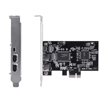 PCI-E PCI Express FireWire 1394a Карта контроллера IEEE 1394 с FireWire CA