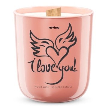 I LOVE YOU ŚWIECA ZAPACHOWA PREZENT DLA MAMY MATKI MAMA ŚWIECZKA PERFUMY