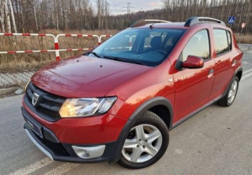 Dacia Sandero II Hatchback 5d TCe  90KM 2014 Dacia Sandero Stepway 90KM 1wlasciciel Alu Czujniki Parkowania Zarejestro, zdjęcie 1
