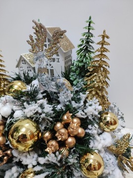 Зимний венок, рождественская домашняя композиция