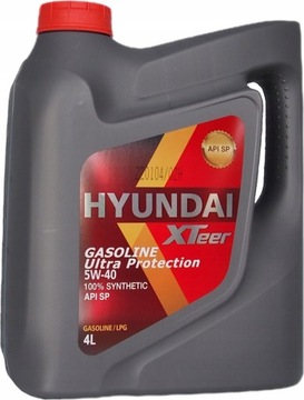 HYUNDAI 5W40 Gasoline Ultra Protection olej OE 4L