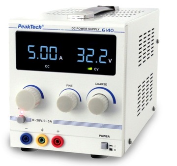 Лабораторный блок питания Peak Tech 6140 150 Вт 30 В 5 А PeakTech