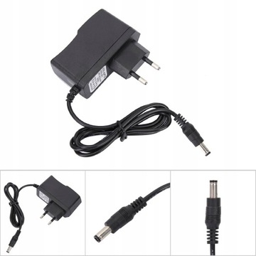 ZASILACZ DO EFEKTORA GITARY UNIWERSALNY ZASILACZ 9 V AC/DC