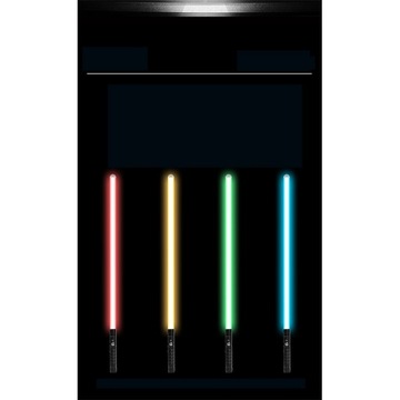 MIECZ ŚWIETLNY STAR WARS LIGHTSABER LED USB ŚWIATŁO DŹWIĘK KOLORÓW