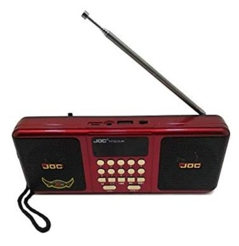 RADIO PRZENOŚNE * PODWÓJNY GŁOŚNIK * NA AKUMULATOR