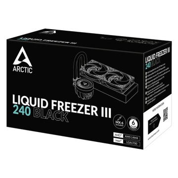 ARCTIC LIQUID FREEZER III 240 BLACK chłodzenie wodne INTEL LGA1700 AM5 AM4