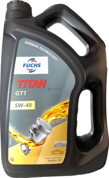 OLEJ FUCHS TITAN SUPERSYN 5W40 5L