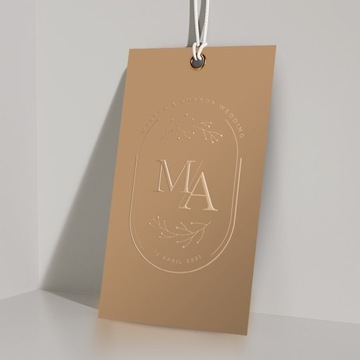 Бирки-подвески с УФ-лаком, 3D эффект х250