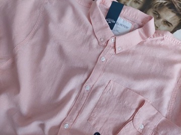 Hollister by Abercrombie - Linen Shirt- L -