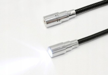 ГИБКИЙ МАГНИТНЫЙ ЗАХВАТ со светодиодным фонариком 57см