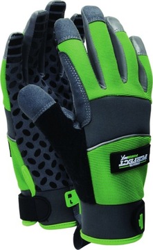 RĘKAWICE SYNTETYCZNE HI-VIS GRIPPER R.10-XL STALCO
