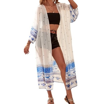 ПАРЕО ДЛИННАЯ ПЛЯЖНАЯ ТУНИКА AIR AIR ЛЕТНЕЕ ПЛАТЬЕ В БОХО ПЛЯЖНОМ ЧЕХОЛЕ