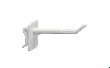 Hak plastikowy uniwers pojedynczy 1 sztuka 50 mm