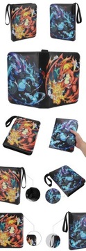 АЛЬБОМ POKEMON CHARIZARD BINDER CARD НА 400 КАРТ С ПРЕМИАЛЬНОЙ РУЧКОЙ