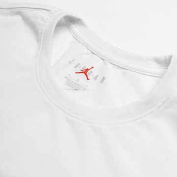 Nike Jordan męski t-shirt biała koszulka logo r.XL