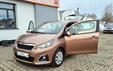 Peugeot 108 2015 Peugeot 108 1,0 70KM Benzyna 5-Drzwi Klima Led Serwis Benzyna 70KM, zdjęcie 7