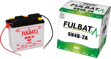Akumulator Fulbat 6N4B-2A DRY 6V 4.2Ah 35A