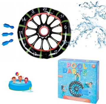 OGRODOWA BASENOWA GRA W RZUTKI W WODZIE WODNY DART POOL DART 3 STRZAŁKI