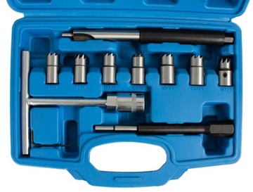 НАБОР РЕЗЦ ДЛЯ ЧИСТКИ СЕДЕЛ ИНЖЕКТОРОВ 10 шт. S11611