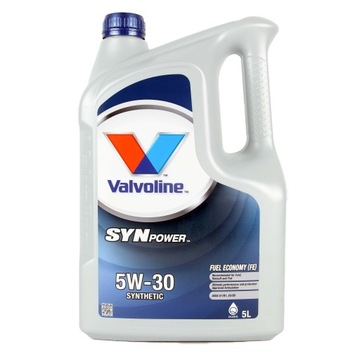 OLEJ VALVOLINE SYNPOWER FE 5W30 5L FORD