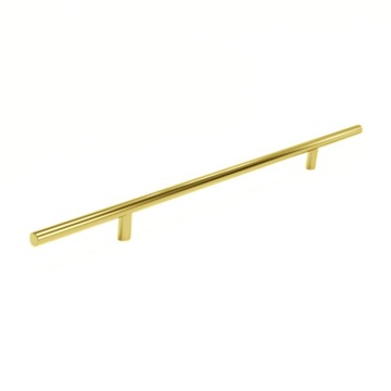 UCHWYT MEBLOWY ZŁOTY MAT RELING UCHWYT DO SZAFKI METALOWY L-288/450mm