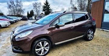 Peugeot 2008 I SUV 1.6 VTi 120KM 2014 Peugeot 2008 BENZYNA PANORAMA alcantara nawigacja super oakzja, zdjęcie 20