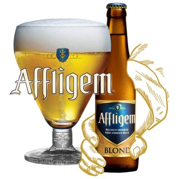 AFFLIGEM ALE BEER szklanka goblet 30cl BELGIA