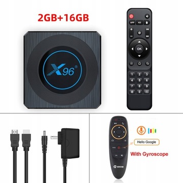 X96 X4 Amlogic S905X4 RGB Light TV Box Android 11