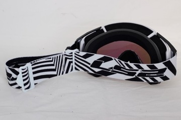 МОТОЦИКЛЬНЫЕ ОЧКИ LS2 CHARGER PRO БЕЛЫЕ + 2x ПРОТИВОТОГНУВАЮЩИЕ ЗЕРКАЛО СТЕКЛА