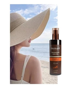 Dermokil – Бронзирующее солнцезащитное масло 200мл
