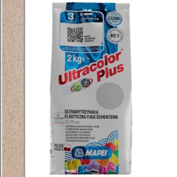 Fuga elastyczna uniwersalna ULTRACOLOR PLUS 2kg MAPEI - kolor 160 magnolia