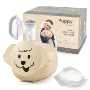 Інгалятор небулайзер для дітей FLAEM PUPPY собака сертифікована дві маски