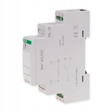 PRZEKAŹNIK ELEKTROMAGNETYCZNY F&F PK-1P 24V
