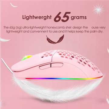 БЕСПРОВОДНАЯ ИГРОВАЯ МЫШЬ RGB BLUETOOTH 2 В 1