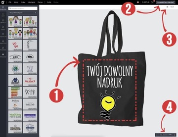 СУМКА ДЛЯ ПОКУПОК С ЛЮБЫМ ВАШИМ ПРИНТОМ