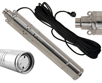 ПОГРУЖНОЙ ВИНТОВОЙ НАСОС ДЛЯ КРУГЛОЙ ВОДЫ 2400 л/ч РУЧКА 4