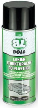 Boll Lakier strukturalny do plastiku czarny spray