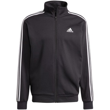 Dres męski adidas Basic 3-Stripes Fleece czarny IJ6067 L