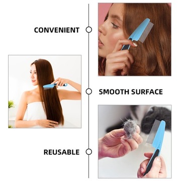 Шпильки Тонкая зубчатая расческа под металлическую зубочистку от перхоти