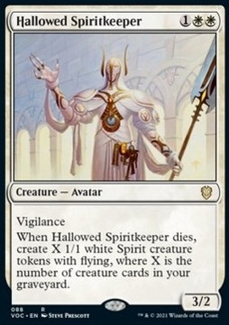 Hallowed Spiritkeeper - produkuje tokeny Spirit @@