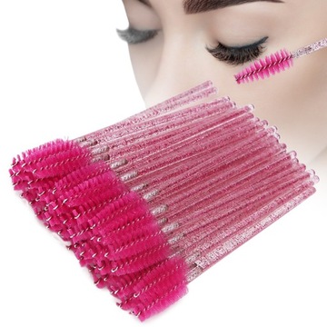 КРИСТАЛЛИЧЕСКАЯ ЩЕТКА ДЛЯ РЕСНИЦ 50ШТ ProjectLashes