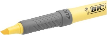 BIC HIGHLIGHTER GRIP SCHOOL OFFICE ХАЙЛАЙТЕР 6 ПАСТЕЛЬНЫХ ЦВЕТОВ