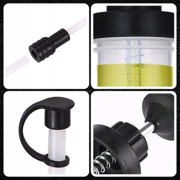 УНИВЕРСАЛЬНЫЙ ШПРИЦ 200МЛ ДЛЯ МАСЛА, ТОРМОЗНОЙ ЖИДКОСТИ И Т.П.