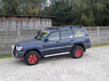Bagażnik dachowy Toyota Land Cruiser J100 reling