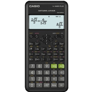 Kalkulator naukowy trygonometryczny 252 funkcje procenty Casio FX-350ES